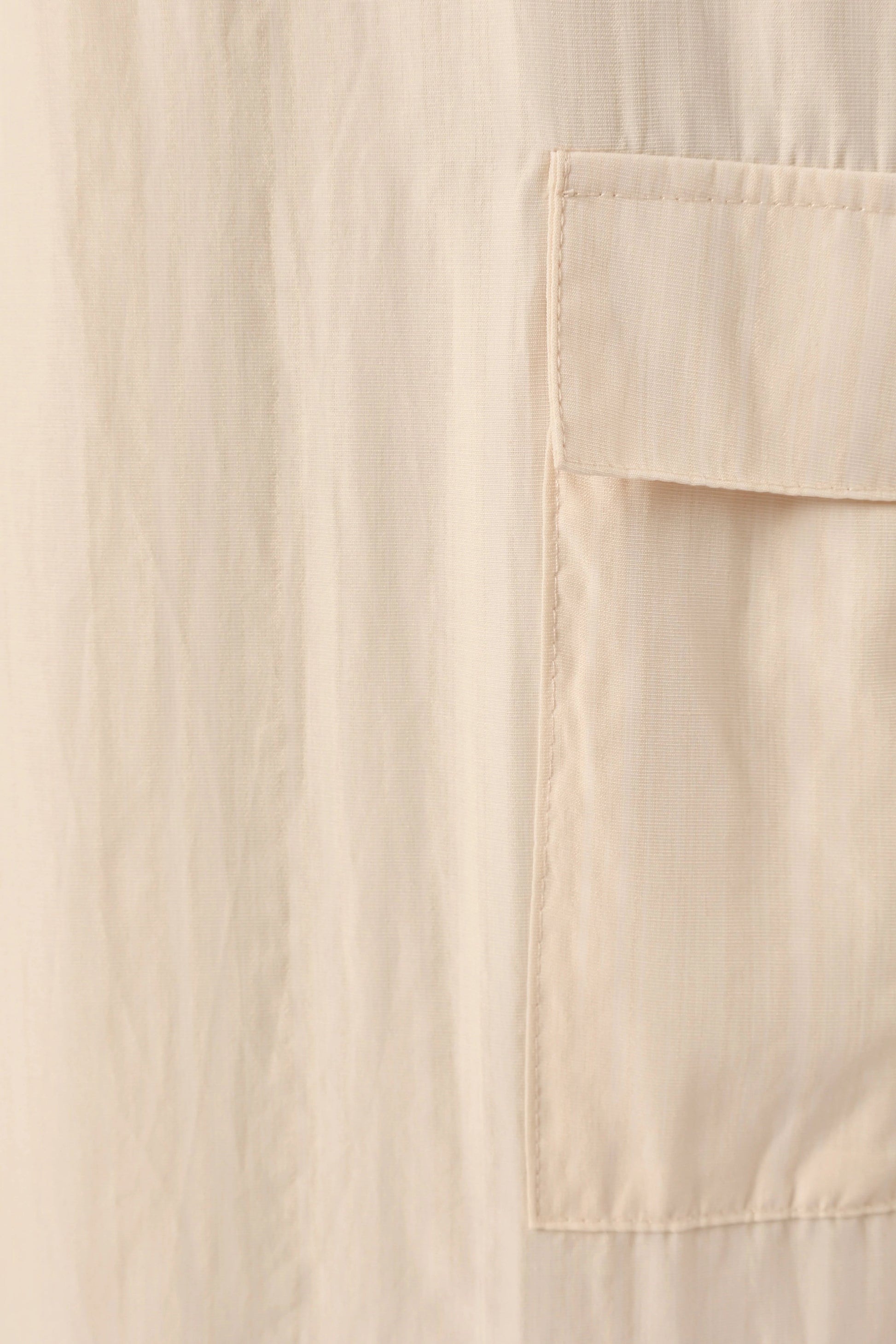 High-Waist Elastic Midi Skirt with Pockets