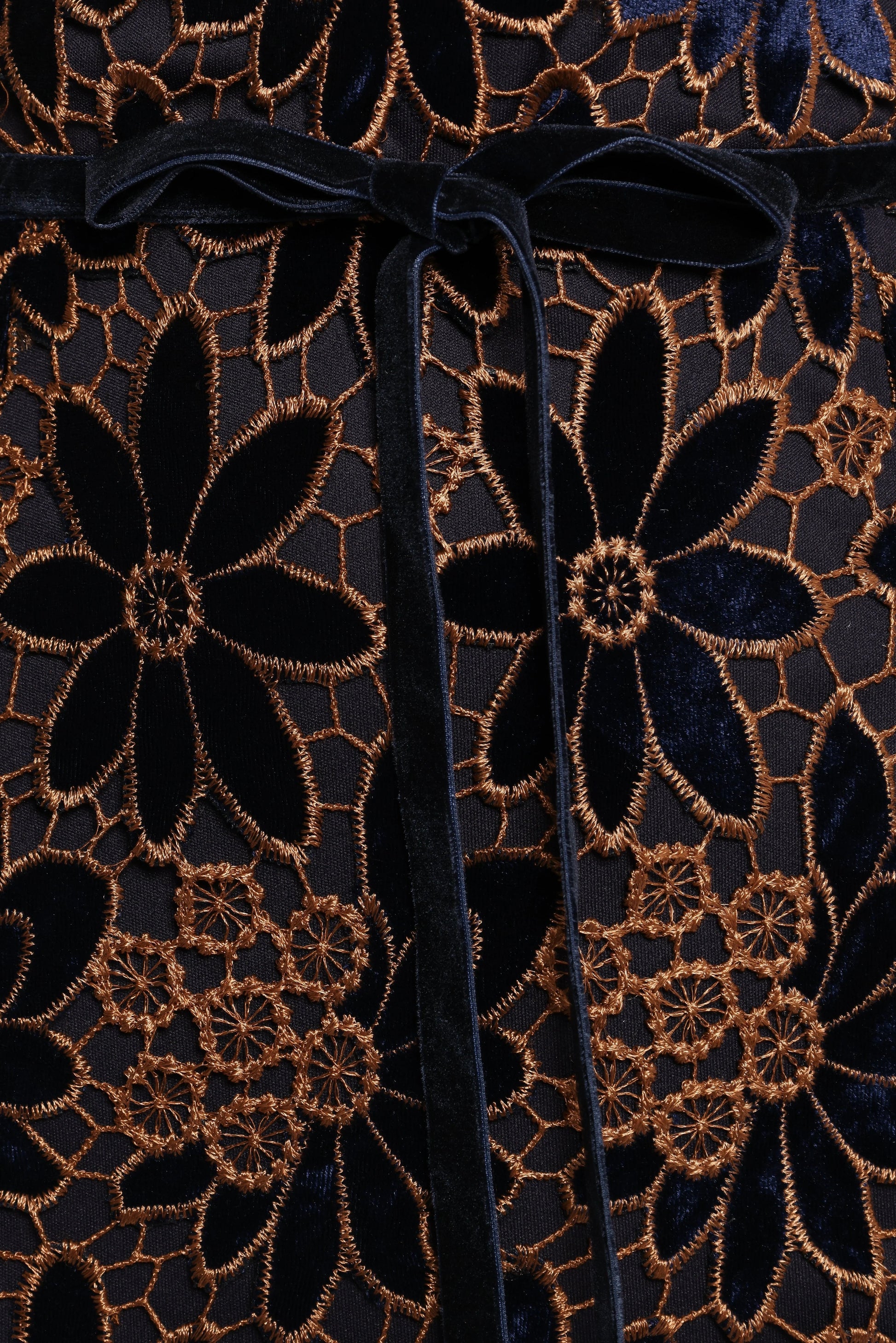 Lace-Overlay Sweetheart Midi Dress