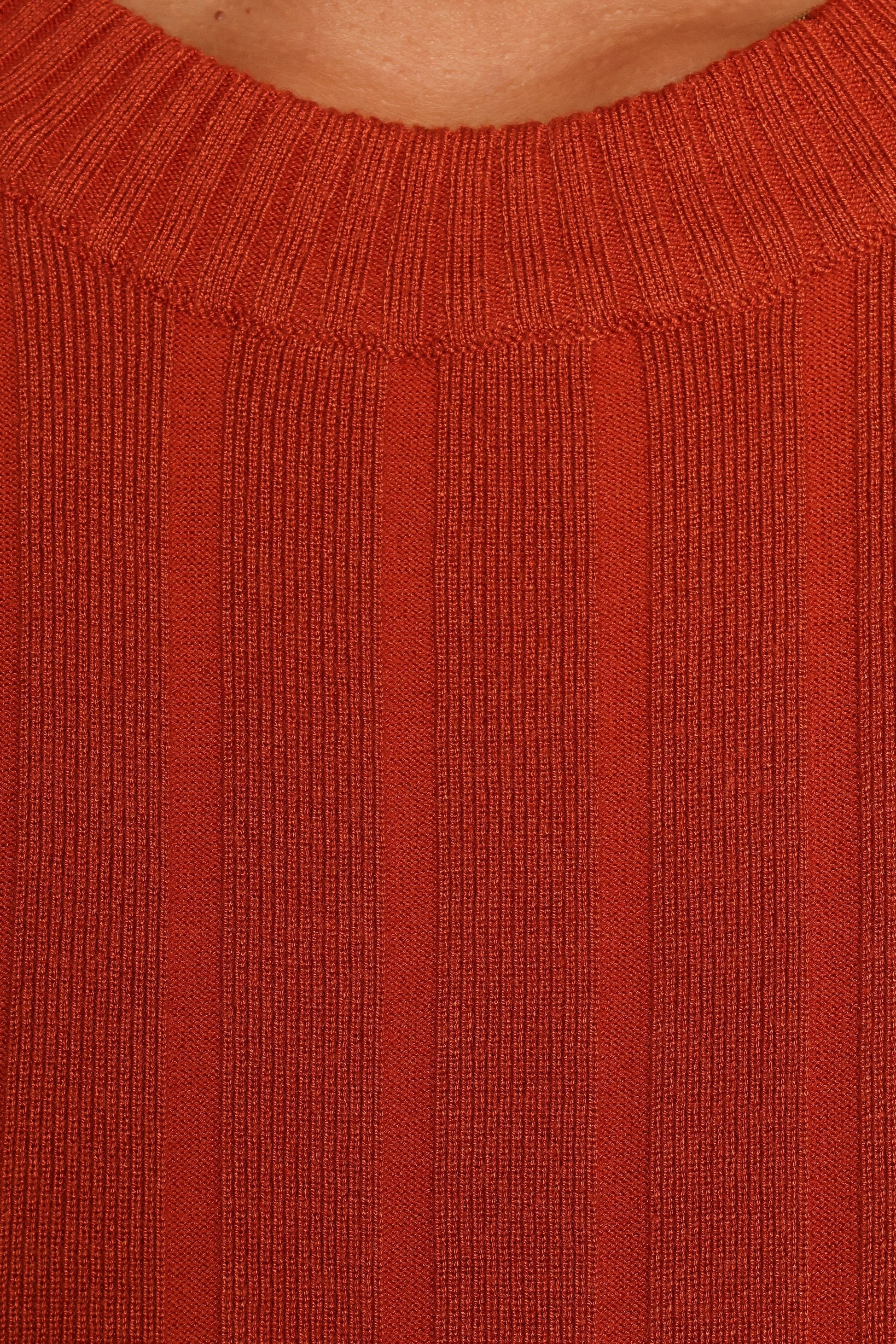 Ribbed Knit Sleeveless Top & Pant Set