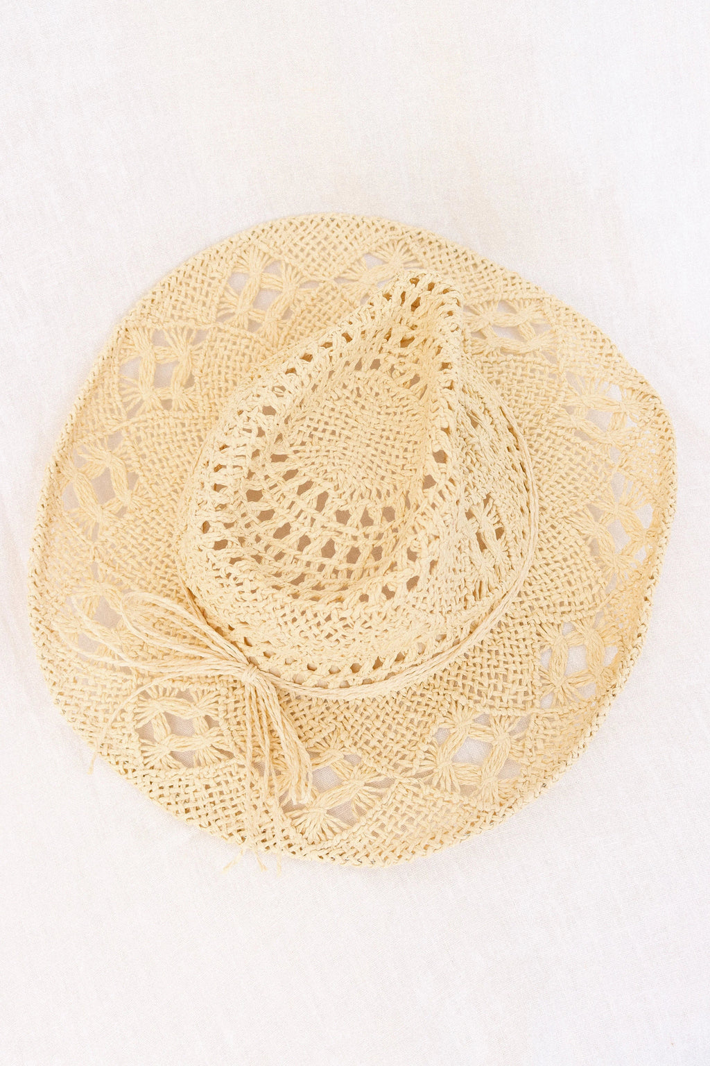 Straw Cowboy Wide-Brim Hat