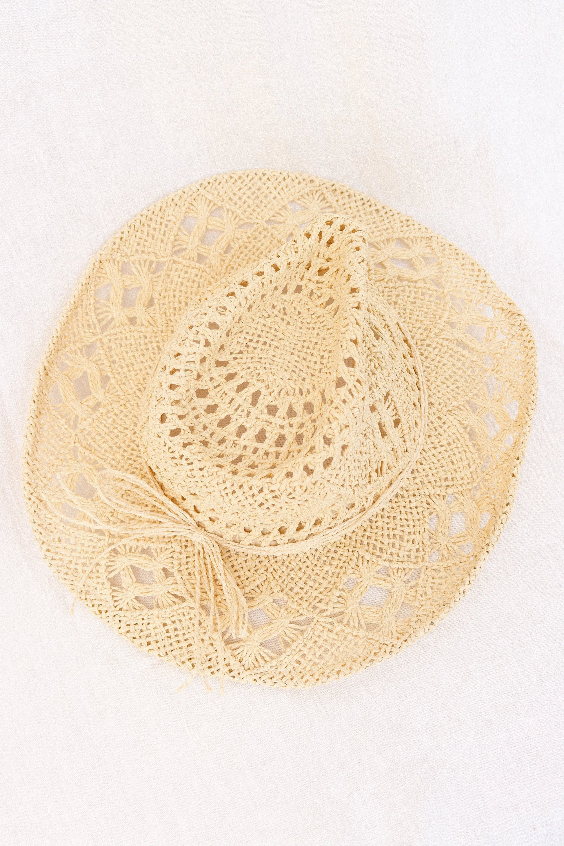 Straw Cowboy Wide-Brim Hat