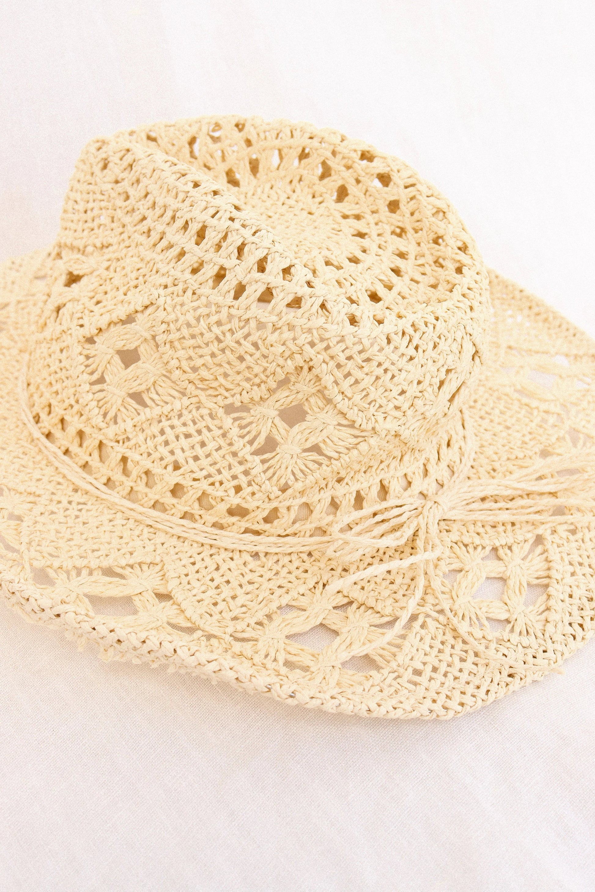 Straw Cowboy Wide-Brim Hat