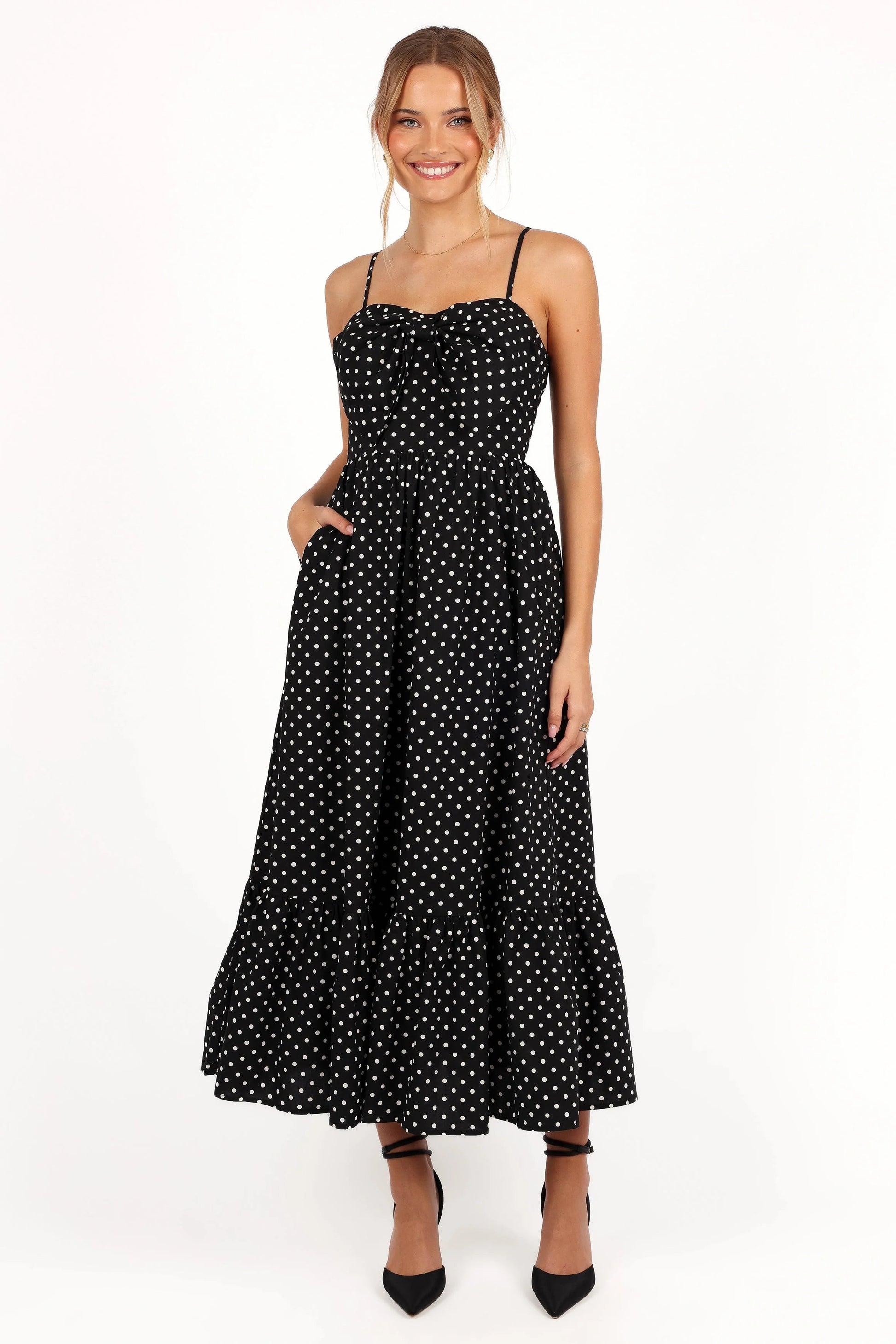 Sweetheart Neck Maxi Dress