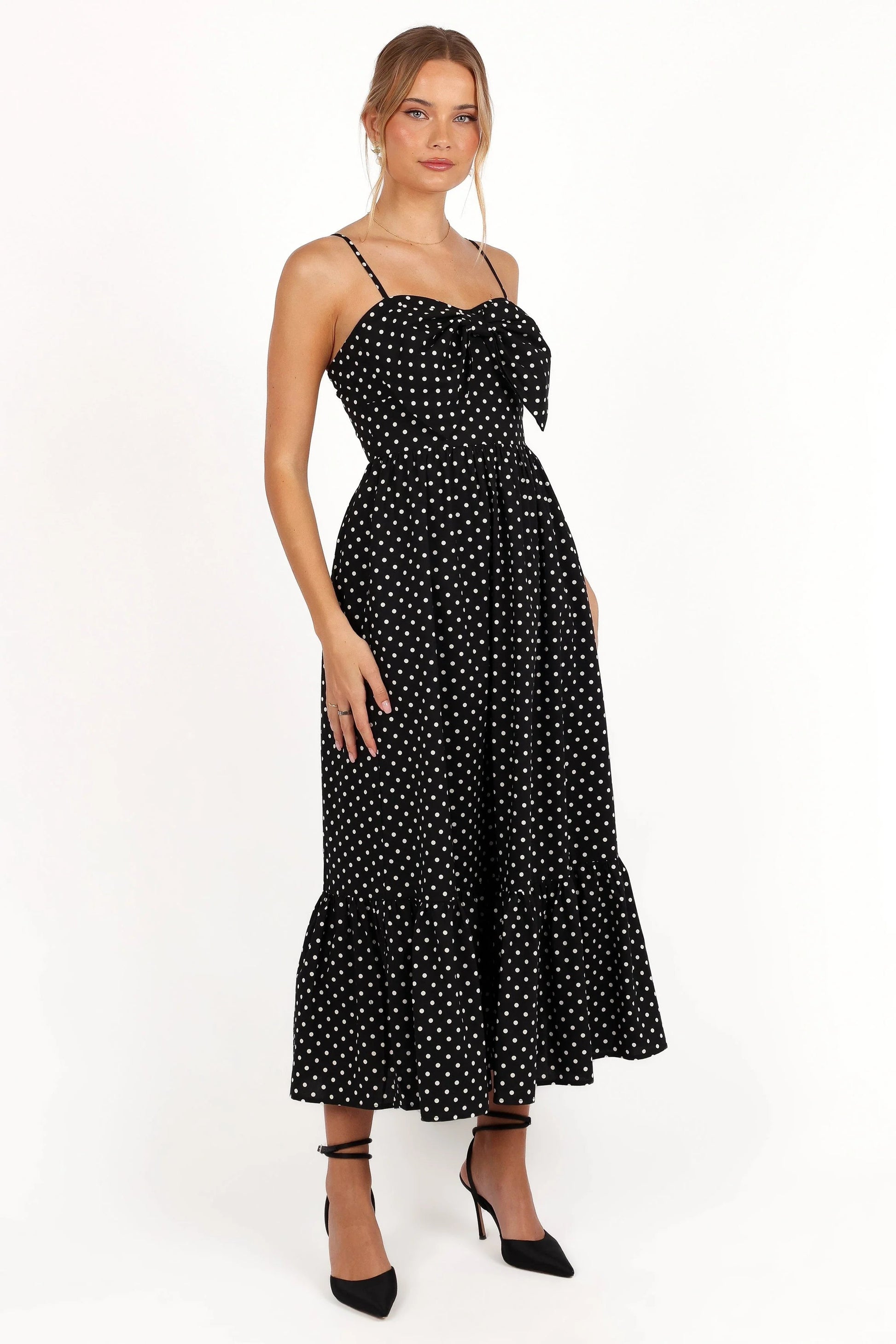 Sweetheart Neck Maxi Dress