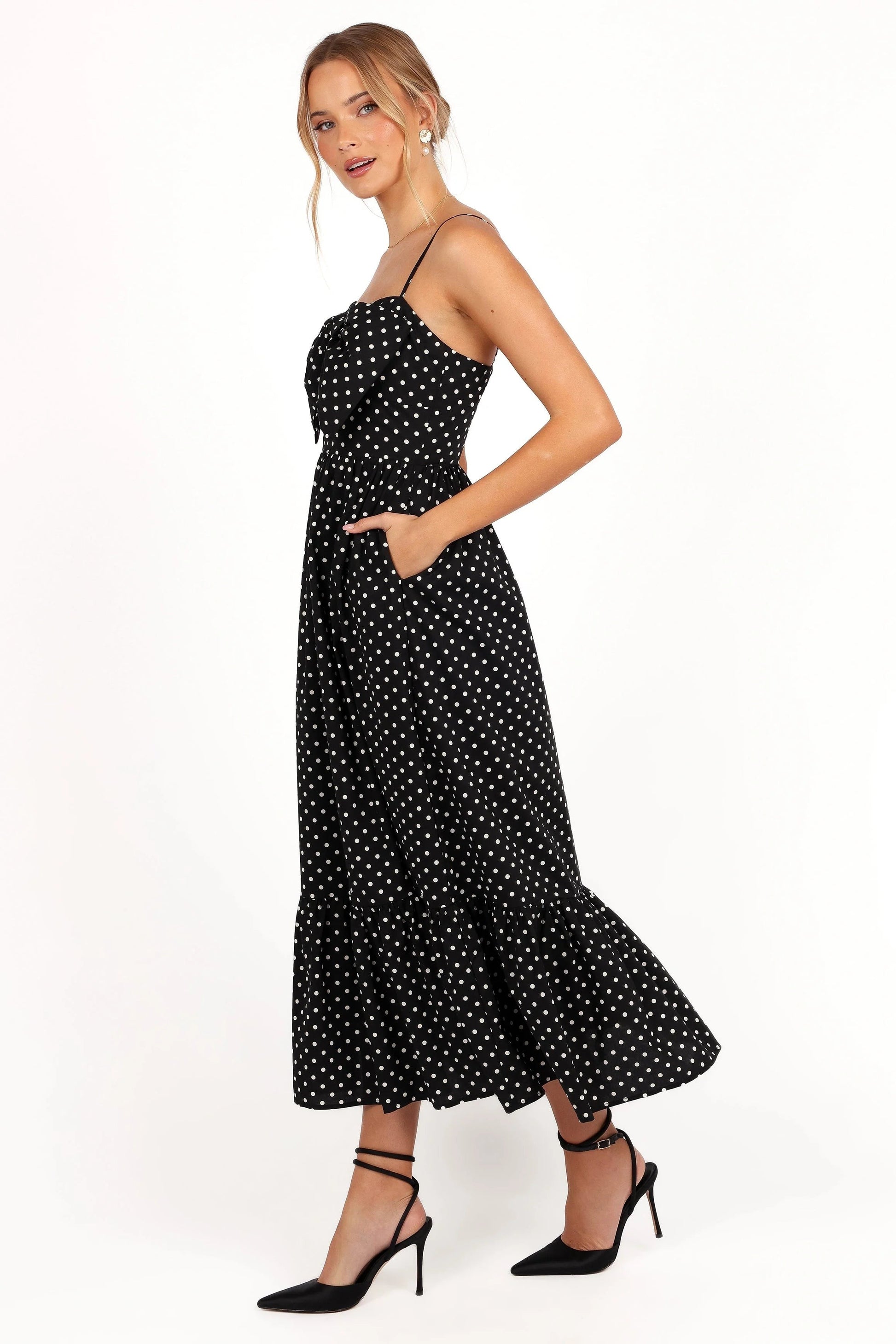 Sweetheart Neck Maxi Dress