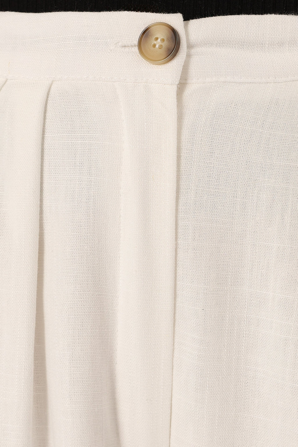 Wide-Leg Front-Pleat High-Waist Pants